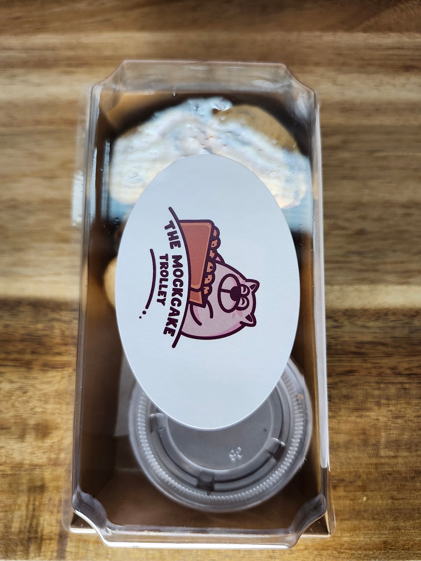 Jumbo stuffed gluten-free chocolate chip cookie from MockCake Trolley