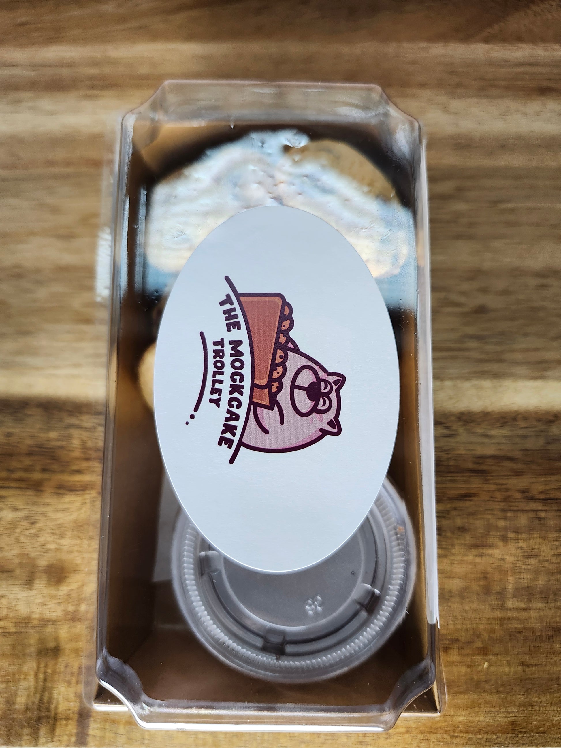 Jumbo stuffed gluten-free chocolate chip cookie from MockCake Trolley