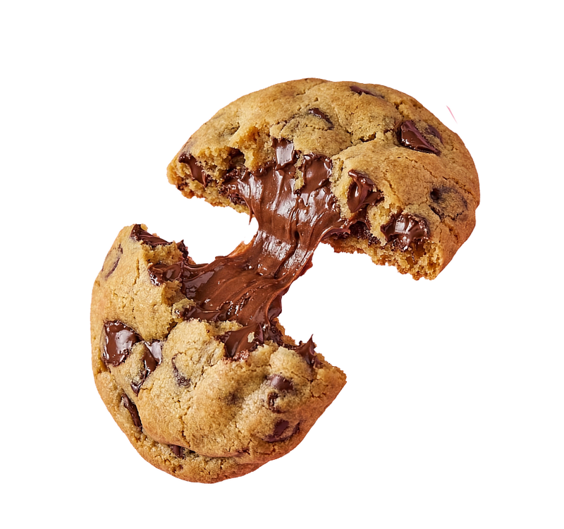 Jumbo stuffed gluten-free chocolate chip cookie from MockCake Trolley