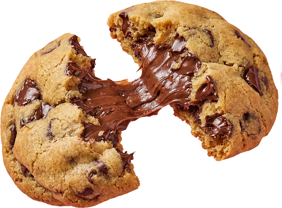 Jumbo stuffed gluten-free chocolate chip cookie from MockCake Trolley