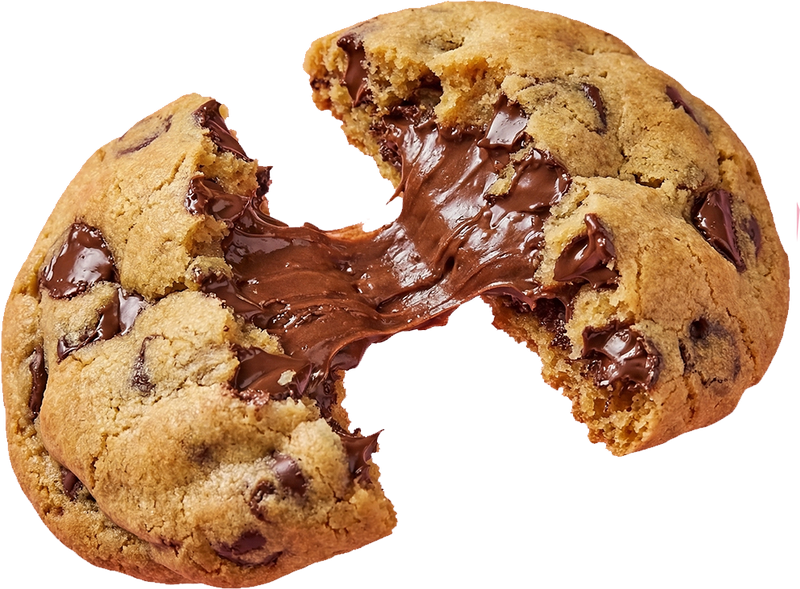 Jumbo stuffed gluten-free chocolate chip cookie from MockCake Trolley