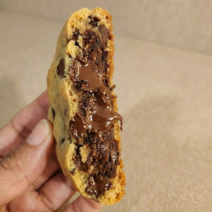 Jumbo stuffed gluten-free chocolate chip cookie from MockCake Trolley