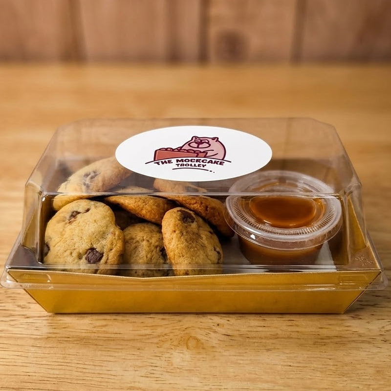 Jumbo stuffed gluten-free chocolate chip cookie from MockCake Trolley